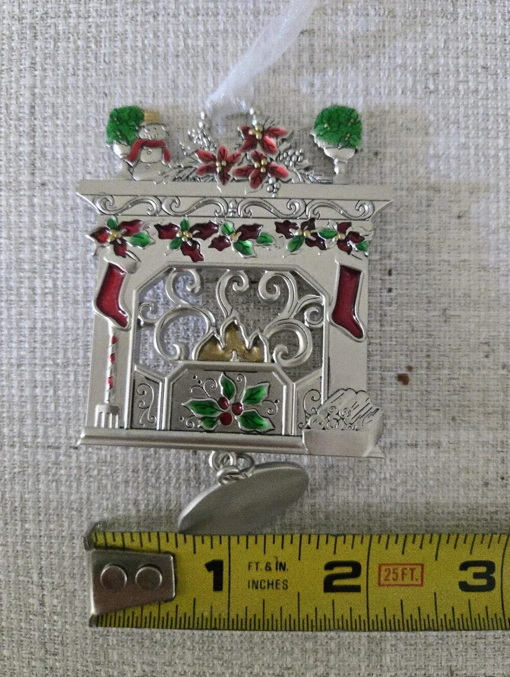 GANZ Pewter #1 Nurse Christmas Ornament  NWT